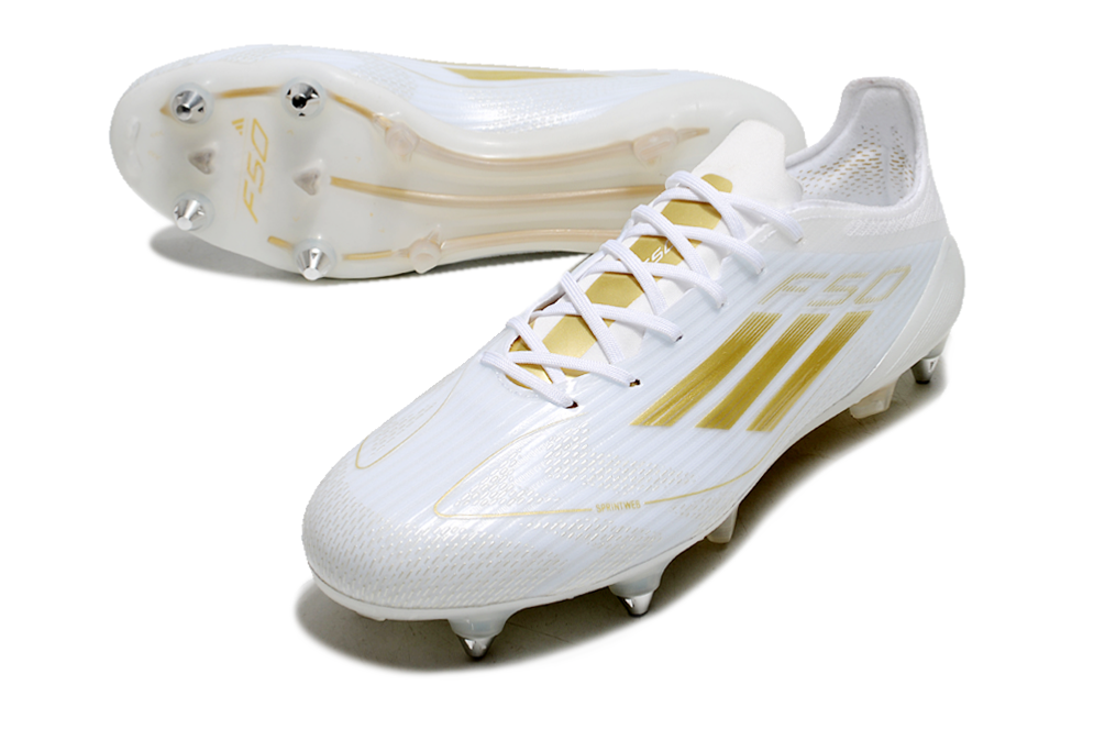 Botines Adidas F50 Elite+ - Suela SG Mixtos