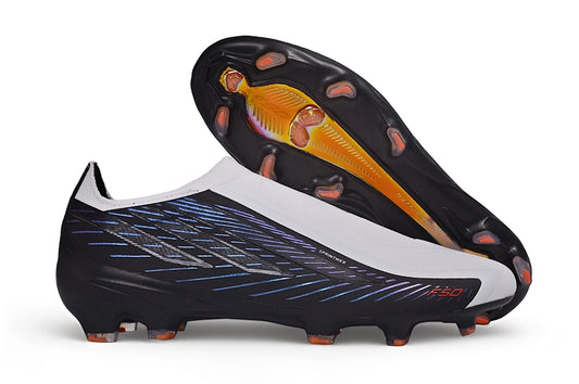 Botines Adidas F50 Elite Hyperfast Sin Cordones - Suela FG
