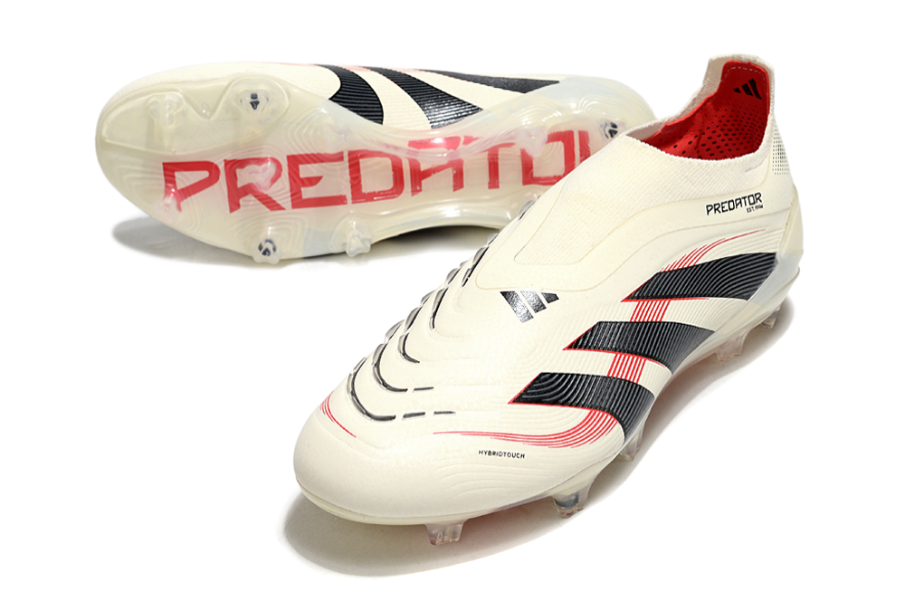 Botines Adidas Predator Elite Sin Cordones - Suela FG