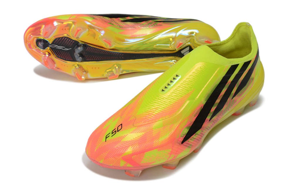 Botines Adidas F50 HyperFast Elite Sin Cordones - Suela FG