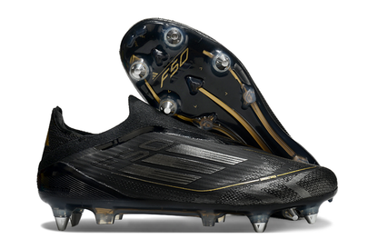 Botines Adidas F50 Elite - Sin cordones - Suela SG Mixtos -