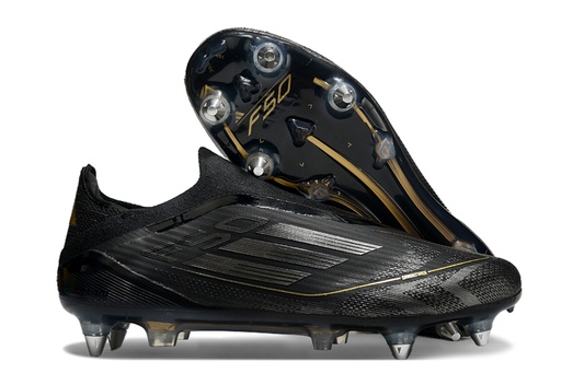 Botines Adidas F50 Elite - Sin cordones - Suela SG Mixtos -
