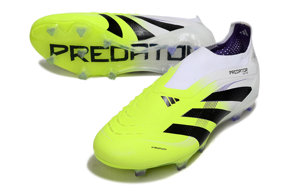 Botines Adidas Predator Elite Sin Cordones - Suela FG