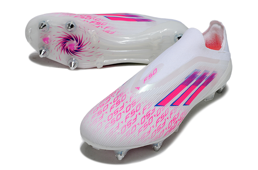 Botines Adidas F50 Elite+ Sin Cordones - Suela SG