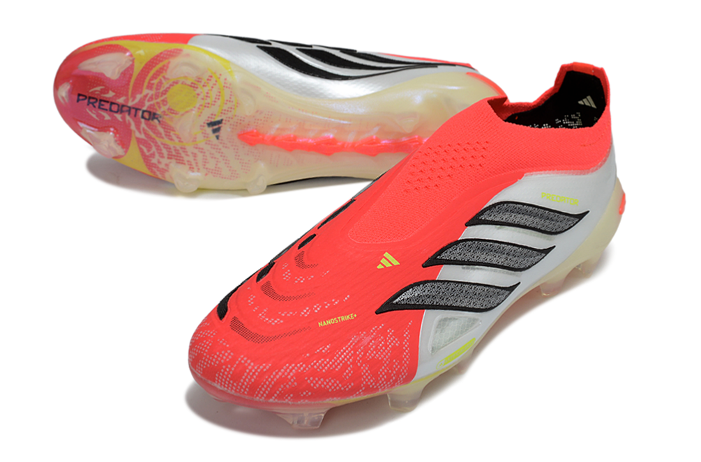 Botines Adidas Predator Elite Sin Cordones 26/27 - Suela FG